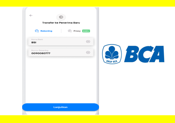 Cara Transfer Livin Mandiri ke BCA