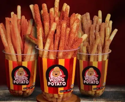 Harga Paket Franchise Wong Potato! Camilan Kentang Faforit