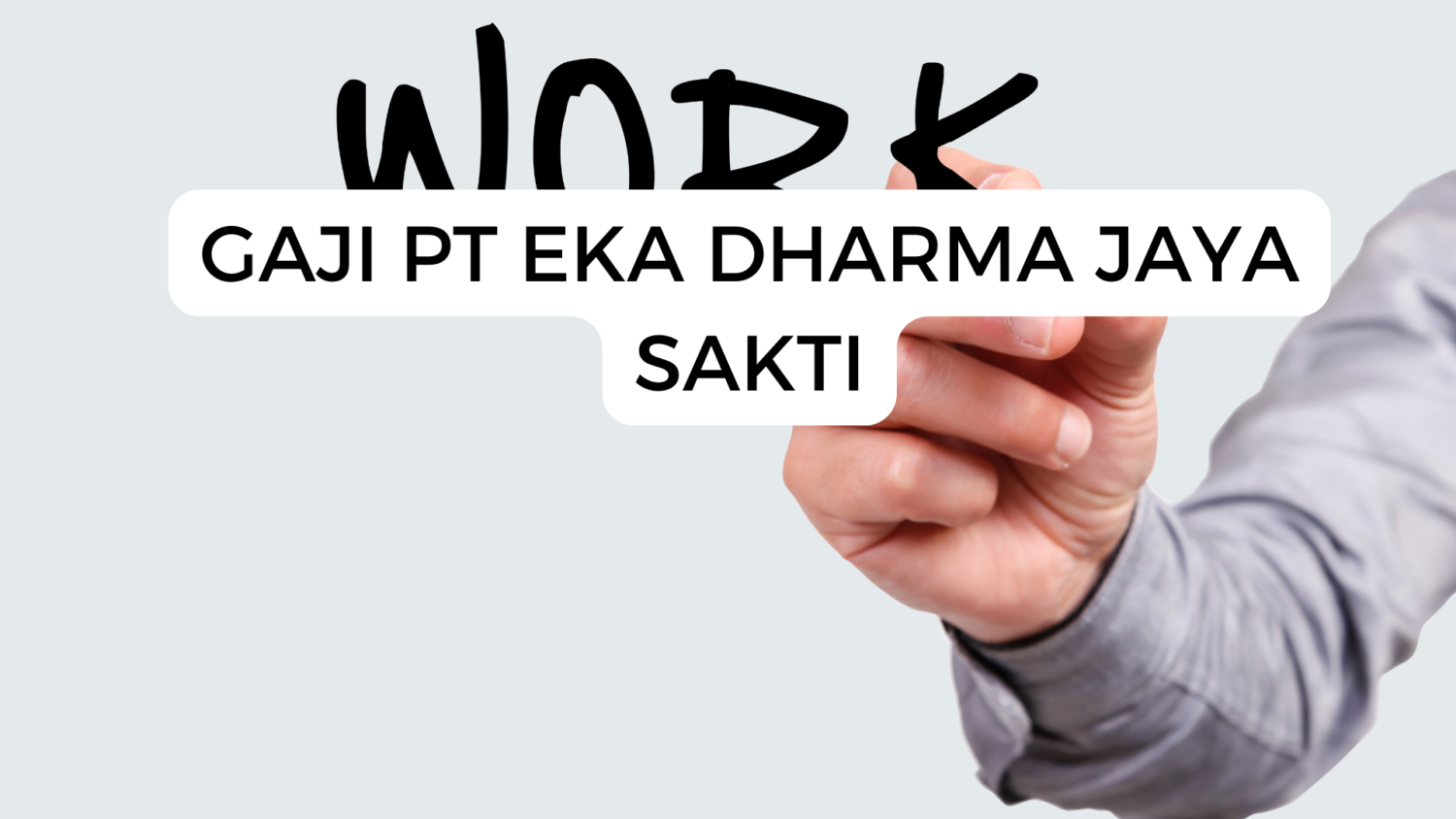 Gaji Pt Eka Dharma Jaya Sakti