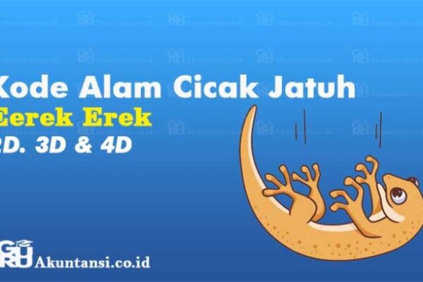 Arti cicak jatuh didepan kita