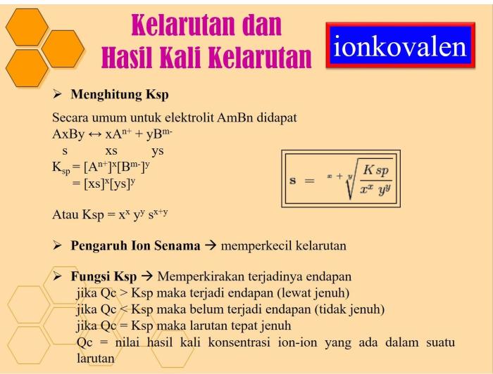 Cara menghitung hksp