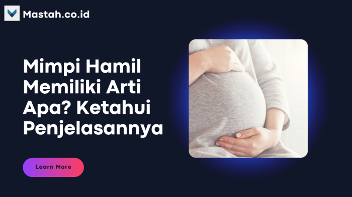 Arti mimpi kita hamil