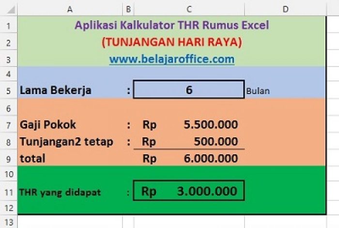 Cara menghitung atmr