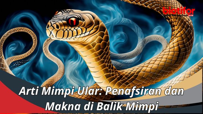 Arti mimpi ular