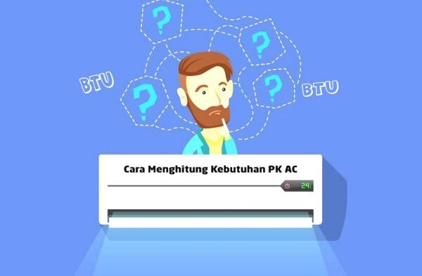 Cara menghitung btu ke pk