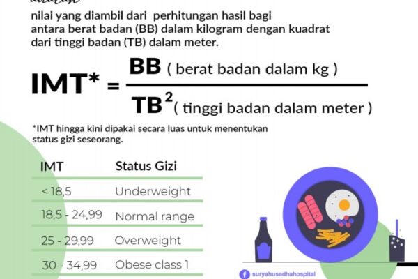 Cara menghitung status gizi