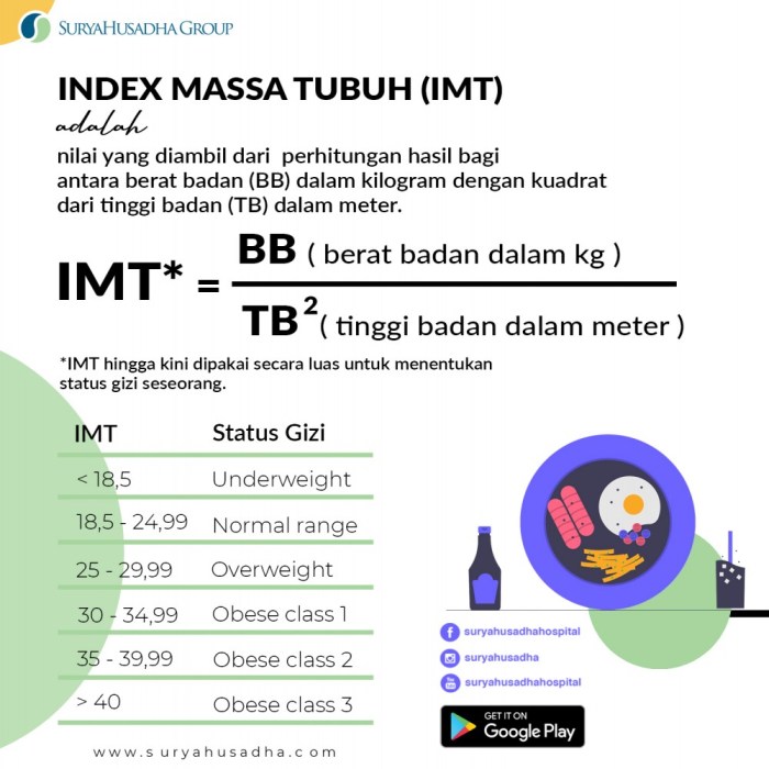 Cara menghitung status gizi