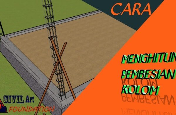 Cara menghitung pembesian kolom