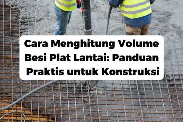 Cara Menghitung Volume Besi Plat Lantai: Panduan Praktis untuk Konstruksi