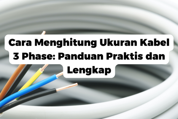 Cara Menghitung Ukuran Kabel 3 Phase: Panduan Praktis dan Lengkap