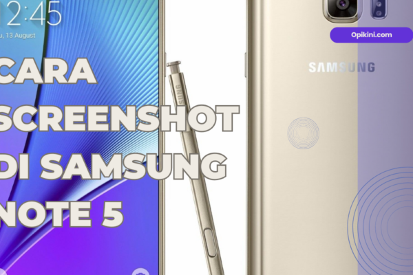 Cara Screenshot di Samsung Note 5