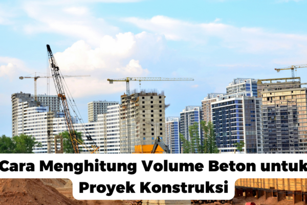 Cara Menghitung Volume Beton untuk Proyek Konstruksi