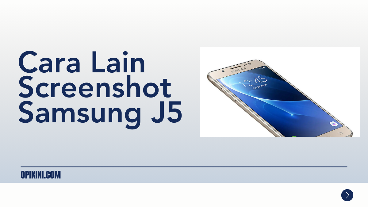 Cara Lain Screenshot Samsung J5