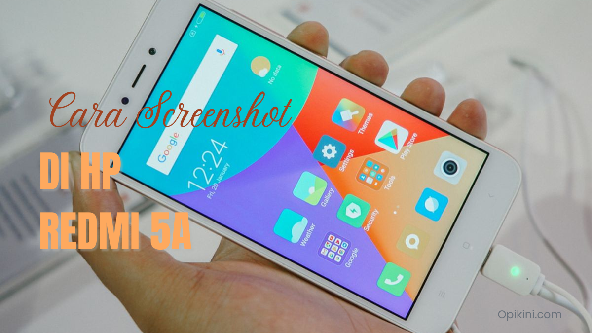 Cara Screenshot di HP Redmi 5A