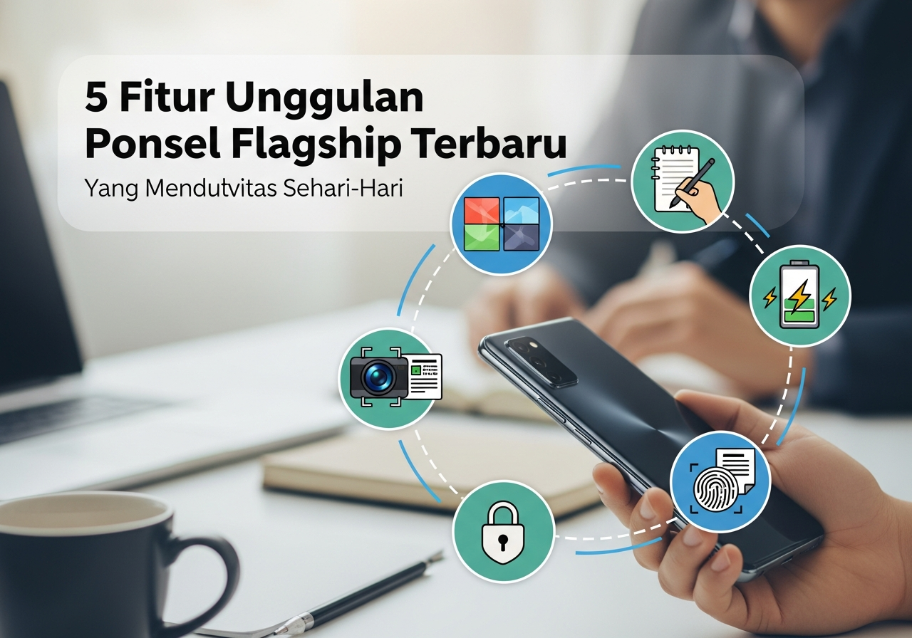 5 Fitur Unggulan Ponsel Flagship Terbaru Yang Mendukung Produktivitas Sehari-Hari 2 5 Fitur Unggulan Ponsel Flagship Terbaru